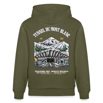BEYOND MONT BLANC - Hoodie - khaki green