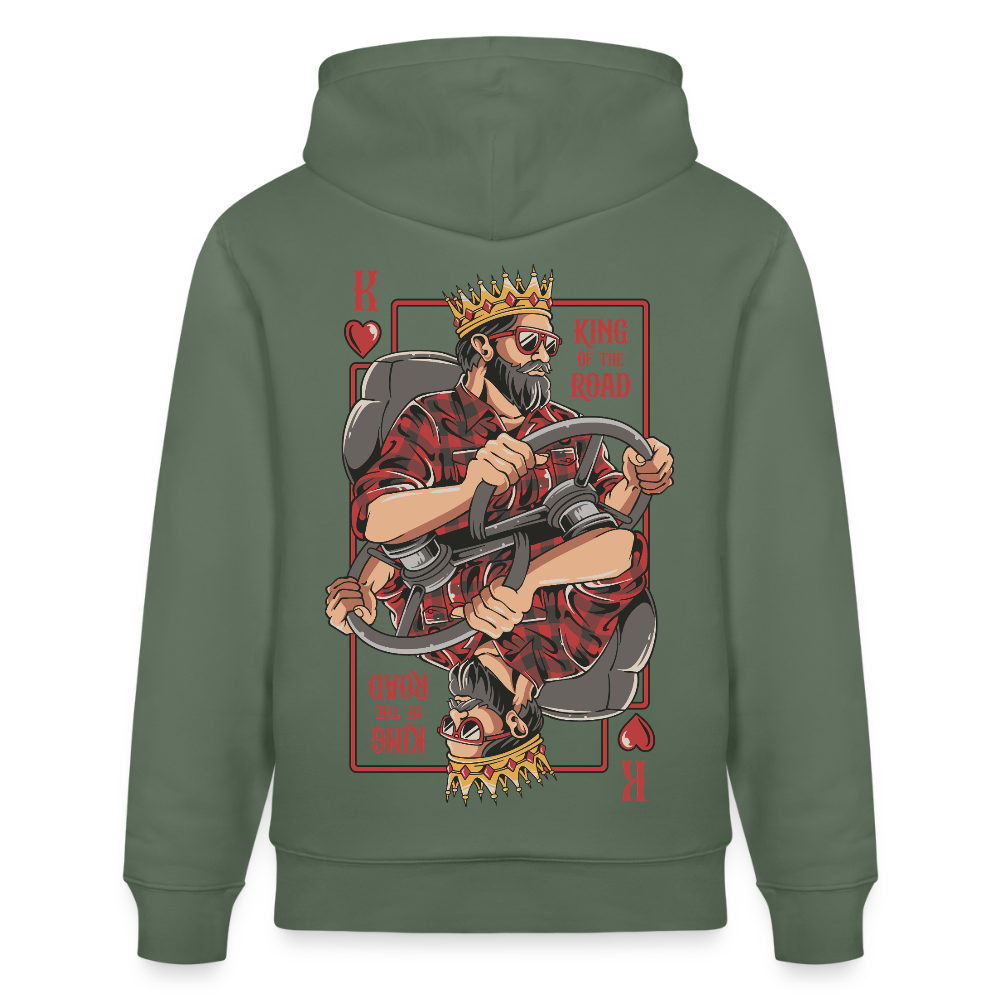 KING OF THE ROAD - Hoodie - cypress green