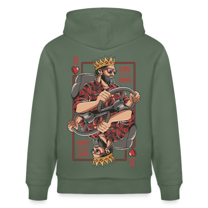 KING OF THE ROAD - Hoodie - cypress green