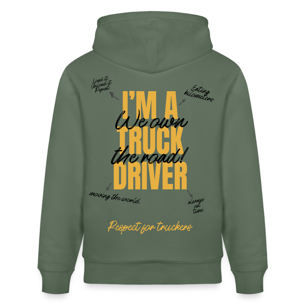 RESPECT TRUCKER - Hoodie - cypress green