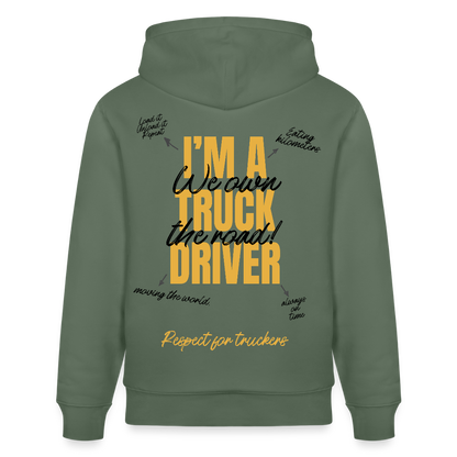 RESPECT TRUCKER - Hoodie - cypress green