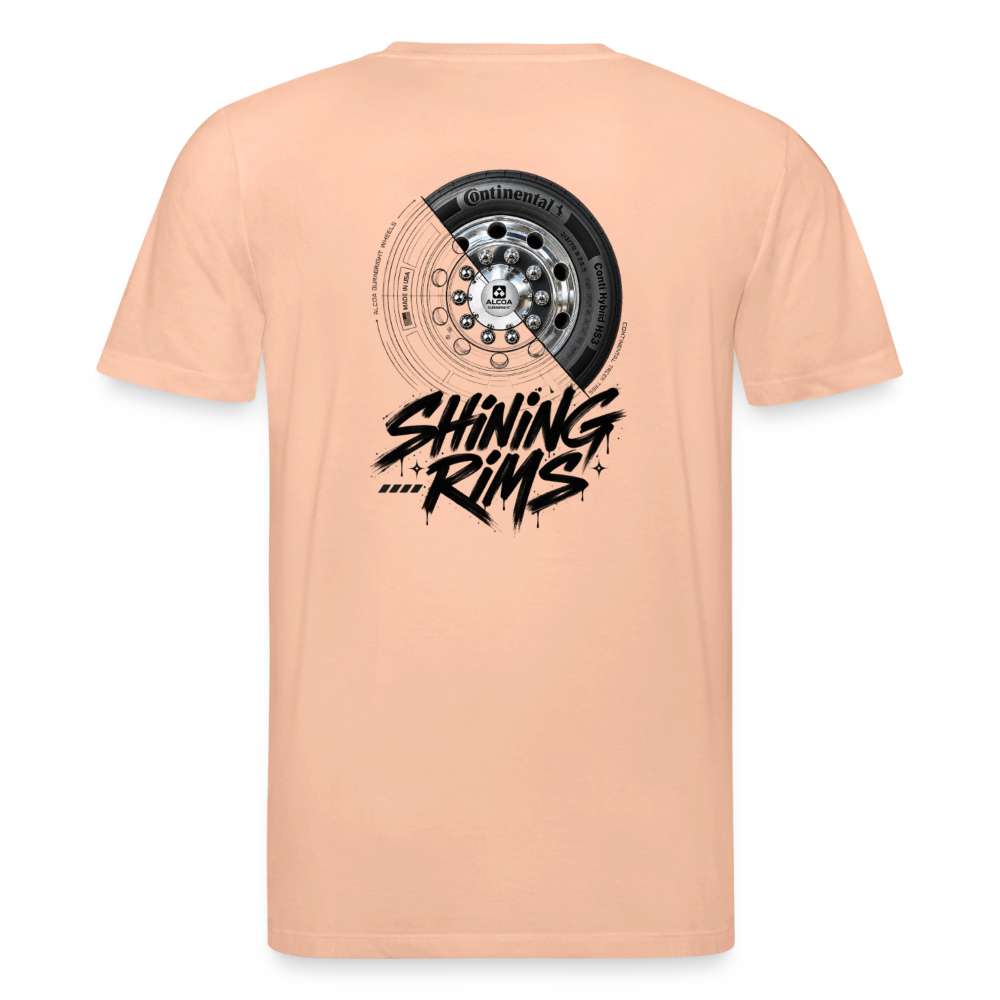 SHINING RIMS - T-shirt - peach