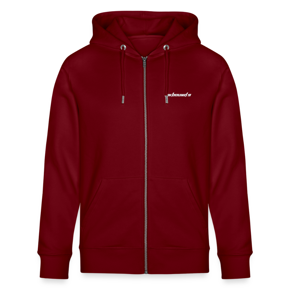 CROATIA Liner - Zipped Hoodie - burgundy