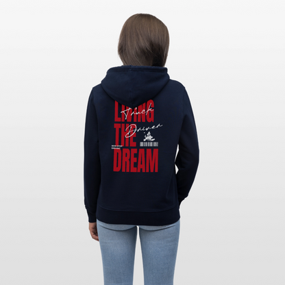 LIVING THE DREAM - Hoodie - navy