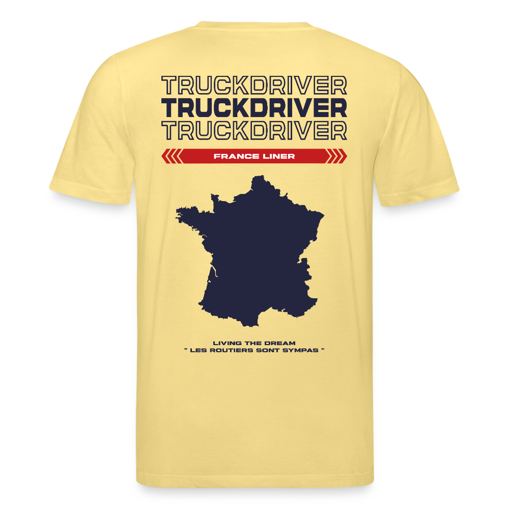 FRANCE Liner - T-shirt (more colors) - viva yellow 