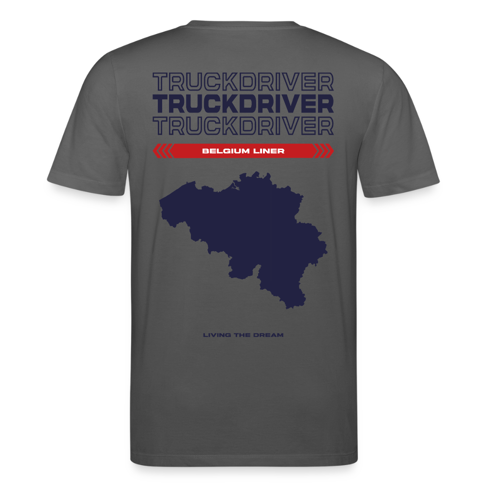 BELGIUM Liner - T-shirt (more colors) - anthracite