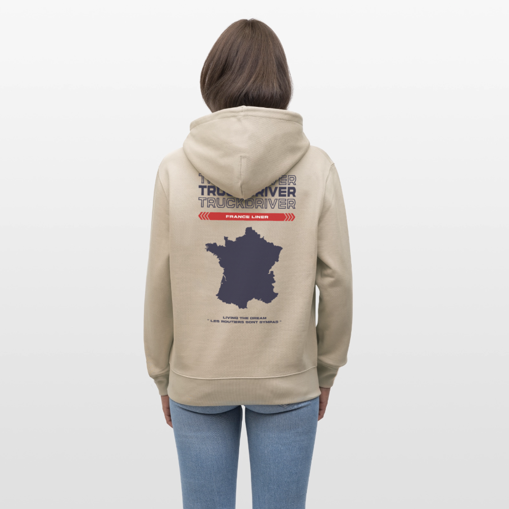 FRANCE Liner - Hoodie (more colors) - beige