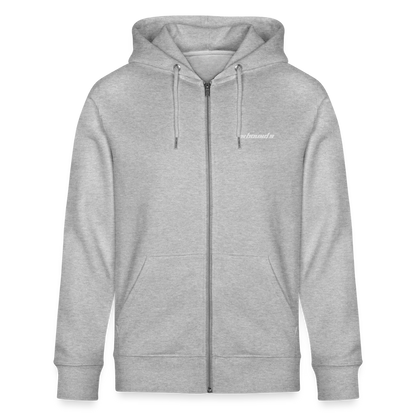 BEYOND LIMITS - Zipped Hoodie - heather grey