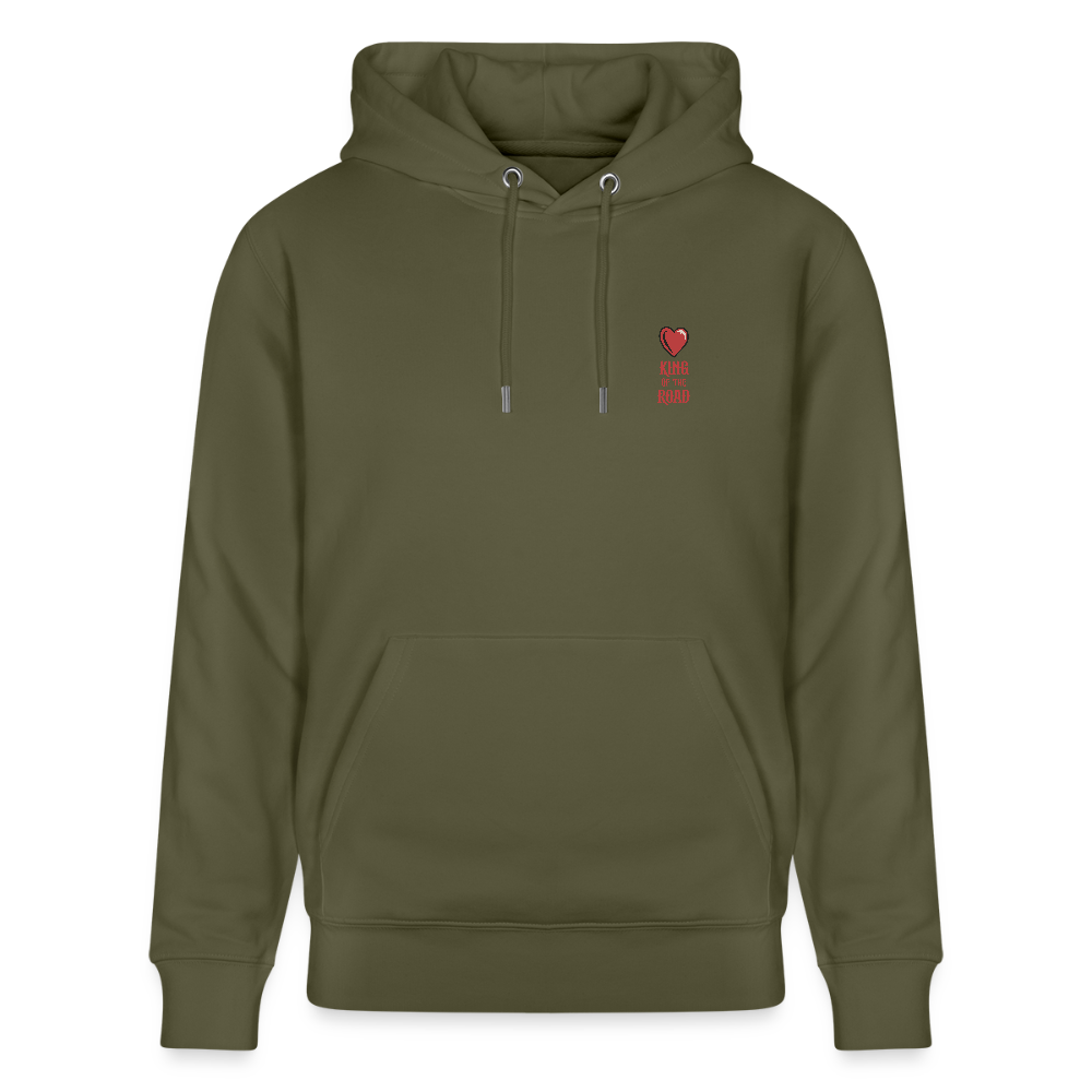 KING OF THE ROAD - Hoodie - khaki green