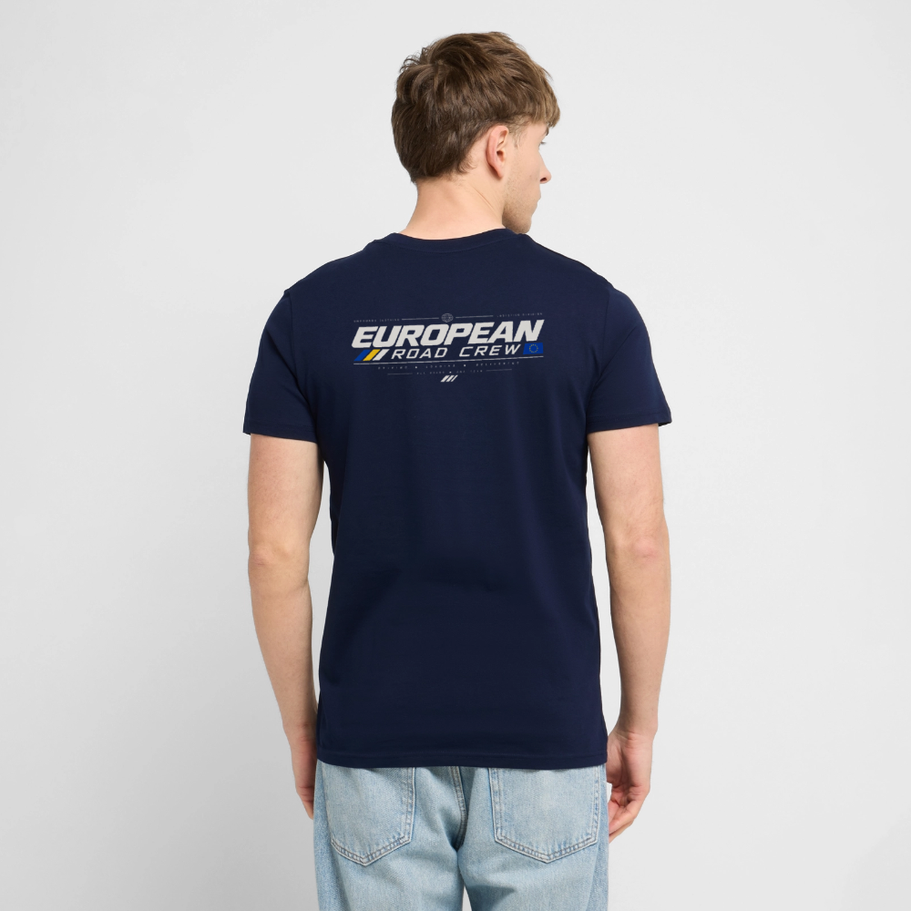 EUROPEAN ROAD CREW - T-shirt - navy