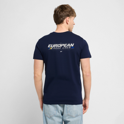 EUROPEAN ROAD CREW - T-shirt - navy