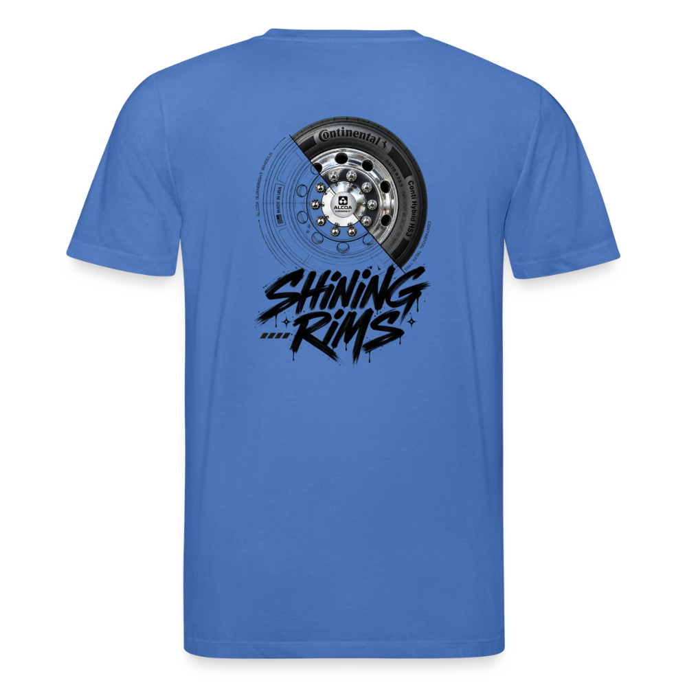 SHINING RIMS - T-shirt - mindful blue