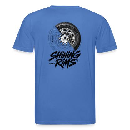 SHINING RIMS - T-shirt - mindful blue