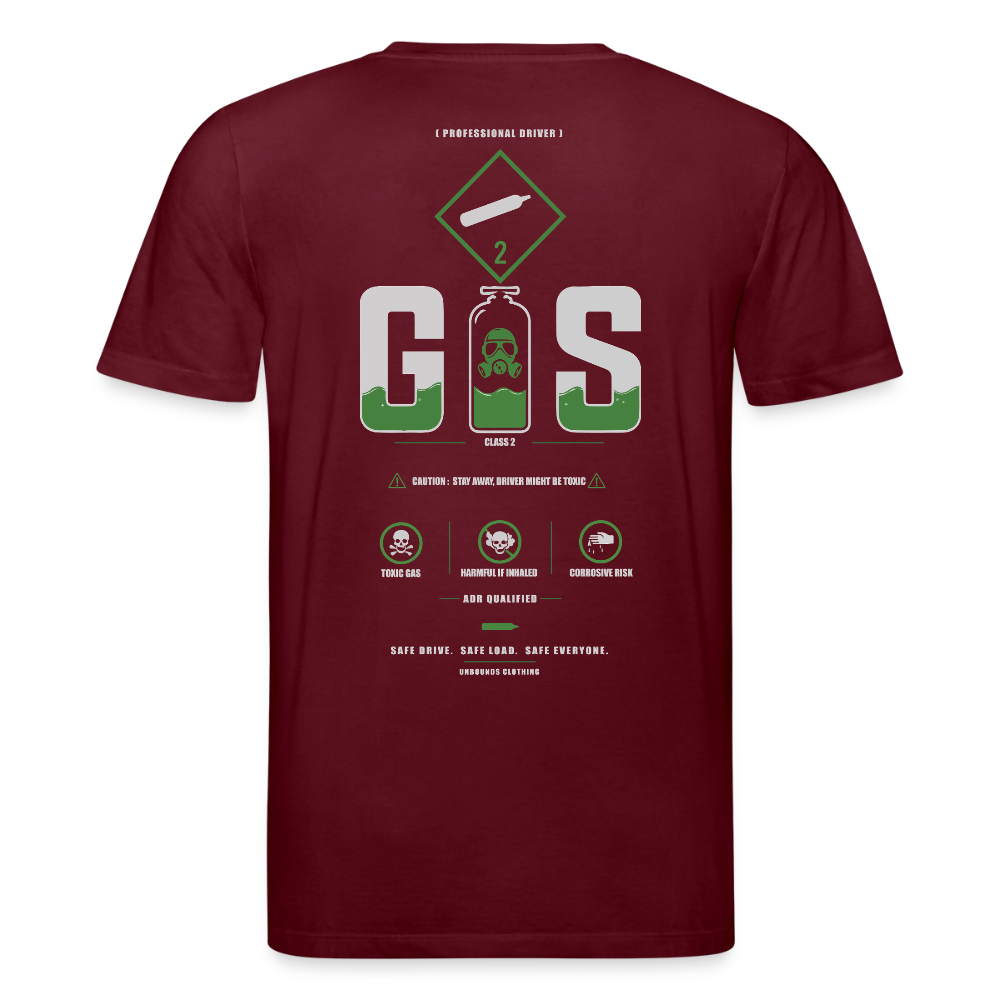 GAS ADR V2 - T-shirt - burgundy