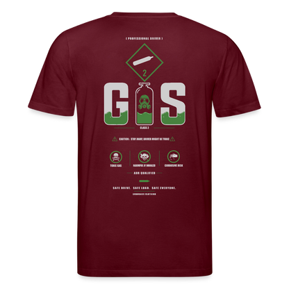 GAS ADR V2 - T-shirt - burgundy