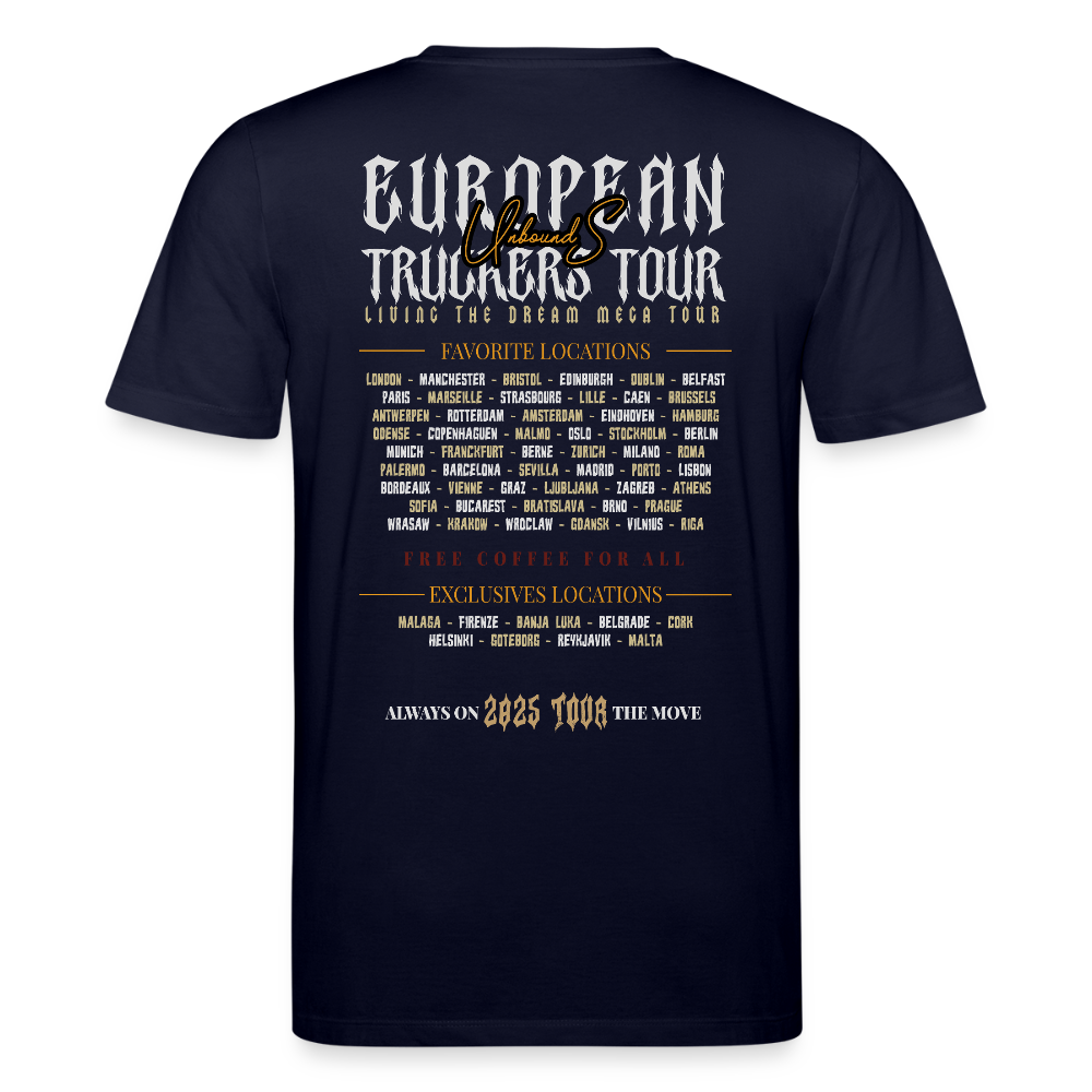 TRUCKER ON TOUR - T-shirt - navy