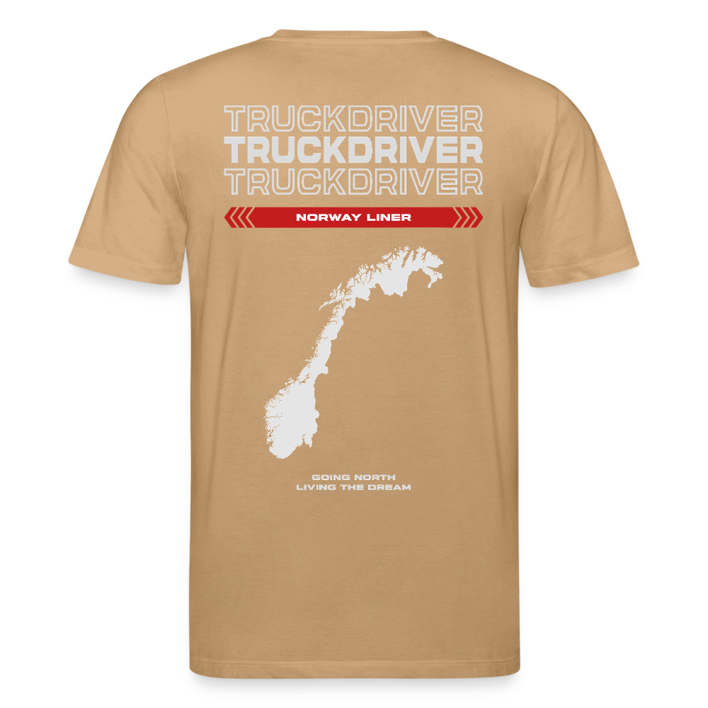 NORWAY Liner - T-shirt - caramel 