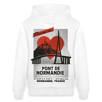 PONT DE NORMANDIE - Hoodie - white