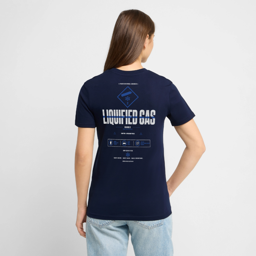 LIQUIFIED GAS ADR V1 - T-shirt - navy
