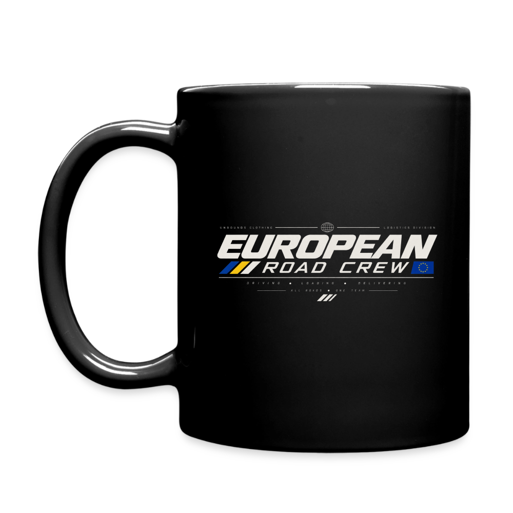 EUROPEAN ROAD CREW - Coffee Mug - black