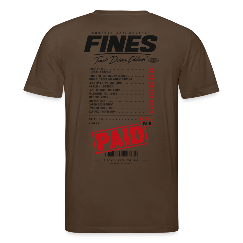 FINES COLLECTOR - T-Shirt - mocha