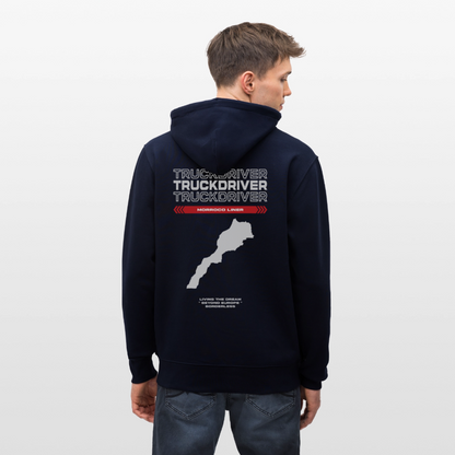 MORROCO Liner - Zipped Hoodie - navy