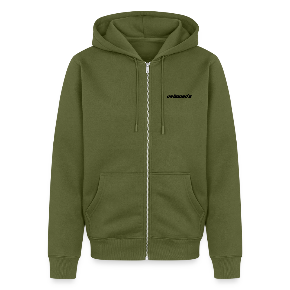 TRUCKER LABEL - Zipped Hoodie - khaki