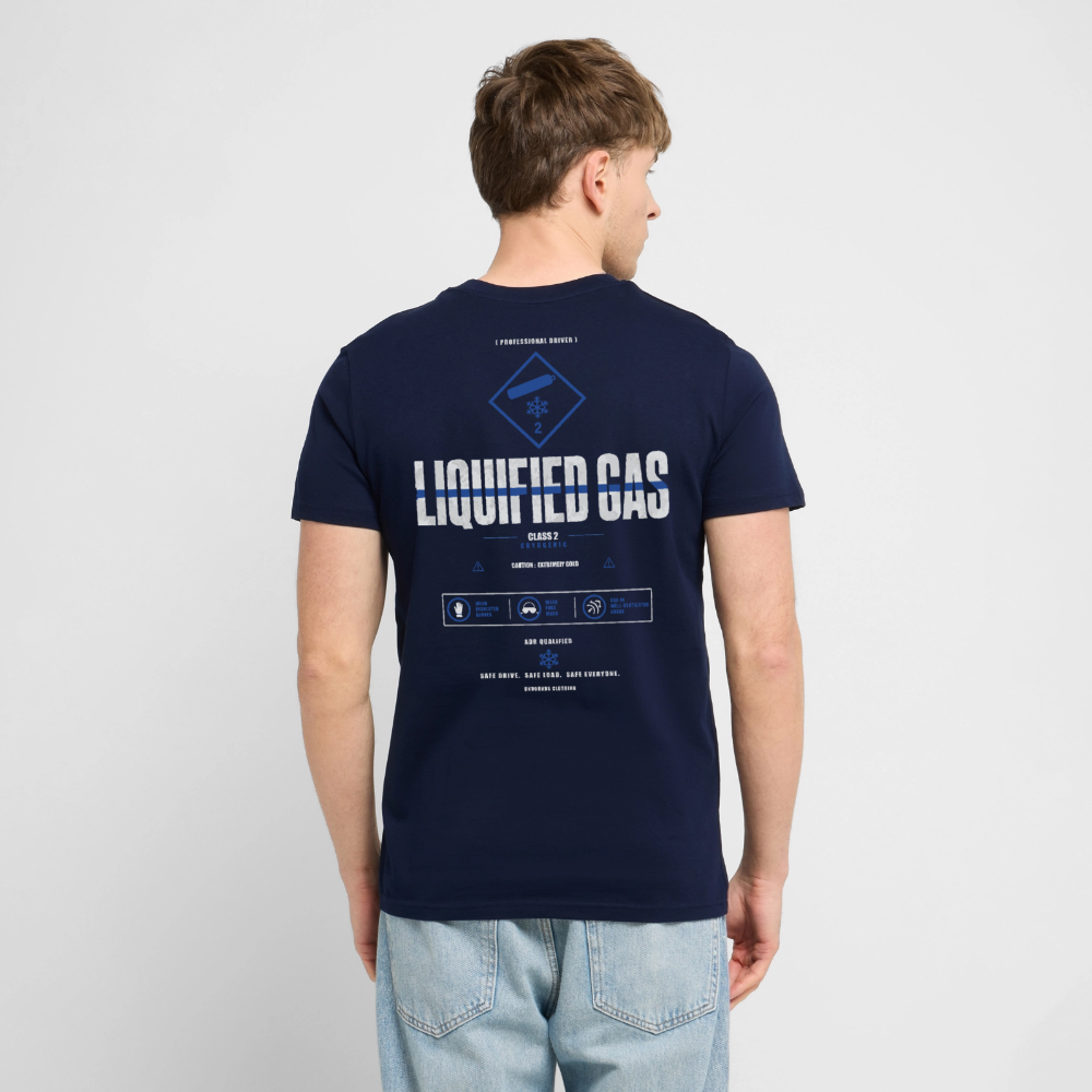 LIQUIFIED GAS ADR V1 - T-shirt - navy