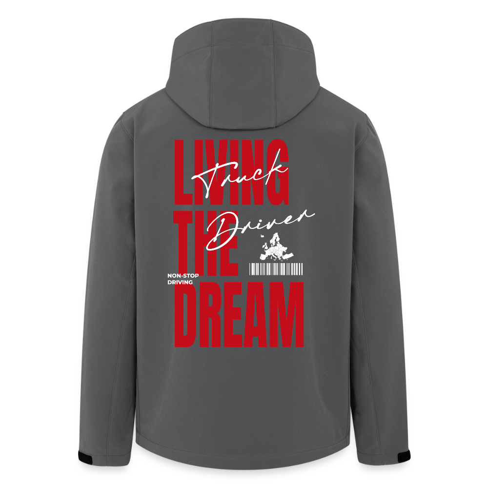 LIVING THE DREAM - Softshell vest - anthracite