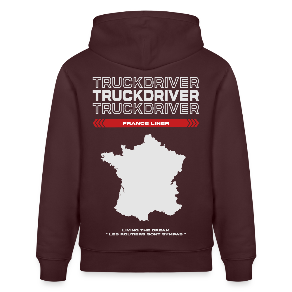 FRANCE Liner - Hoodie - maroon