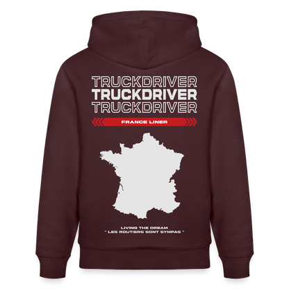 FRANCE Liner - Hoodie - maroon