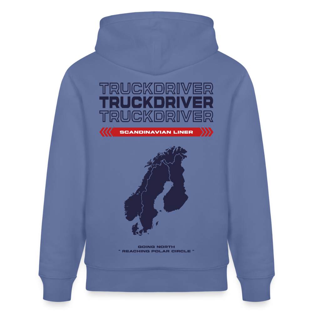 SCANDINAVIAN Liner - Hoodie (more colors) - bright blue