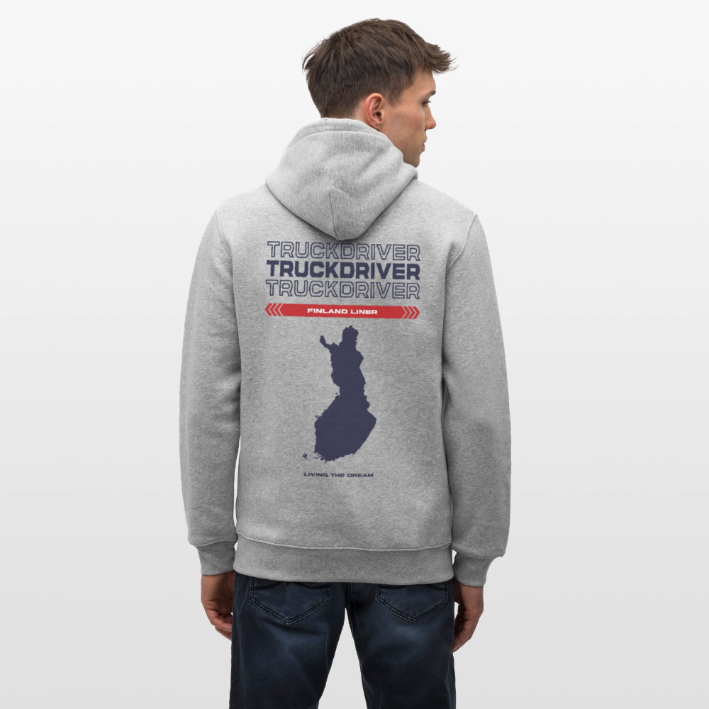 FINLAND Liner - Hoodie (more colors) - heather grey