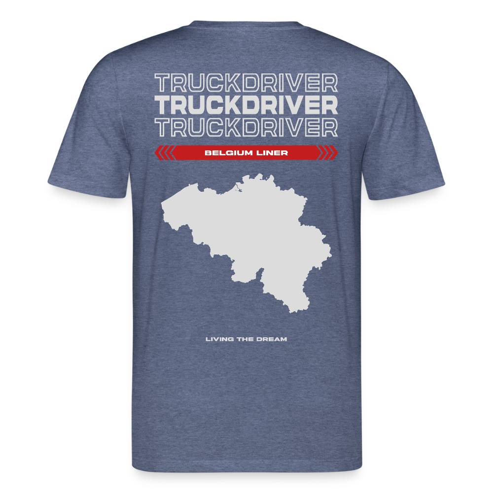 BELGIUM Liner - T-shirt - dark heather blue