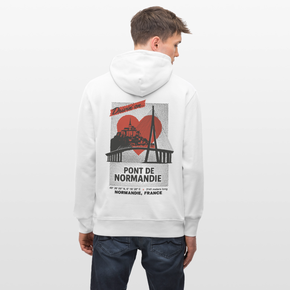 PONT DE NORMANDIE - Hoodie - white