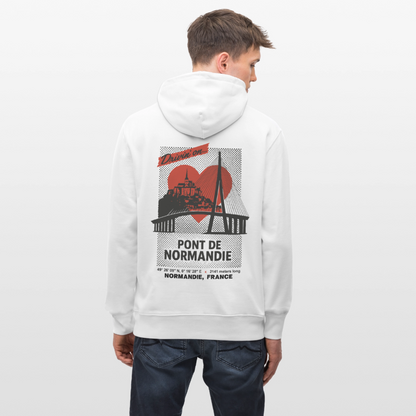 PONT DE NORMANDIE - Hoodie - white
