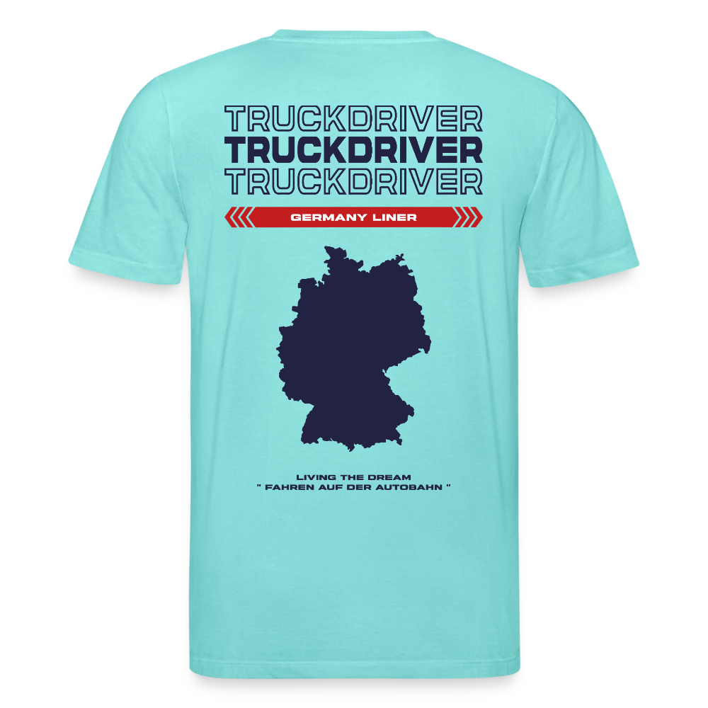 GERMANY Liner - T-shirt (more colors) - pool blue