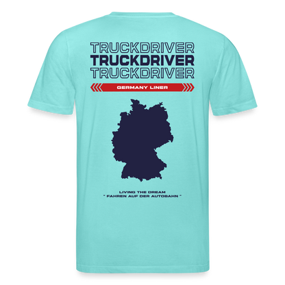 GERMANY Liner - T-shirt (more colors) - pool blue