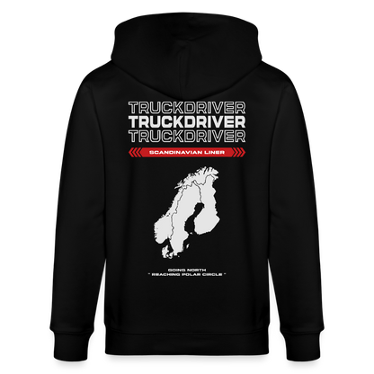 SCANDINAVIAN Liner - Zipped Hoodie - black