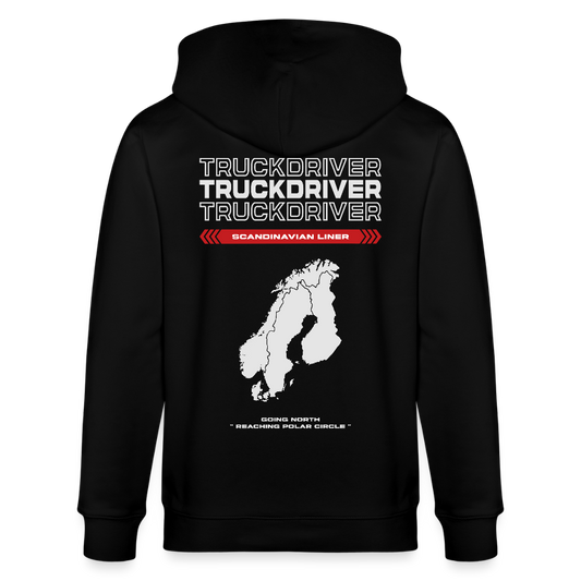 SCANDINAVIAN Liner - Zipped Hoodie - black