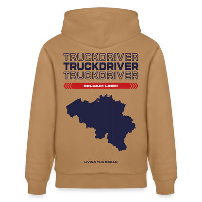 BELGIUM Liner - Hoodie (more colors) - latte