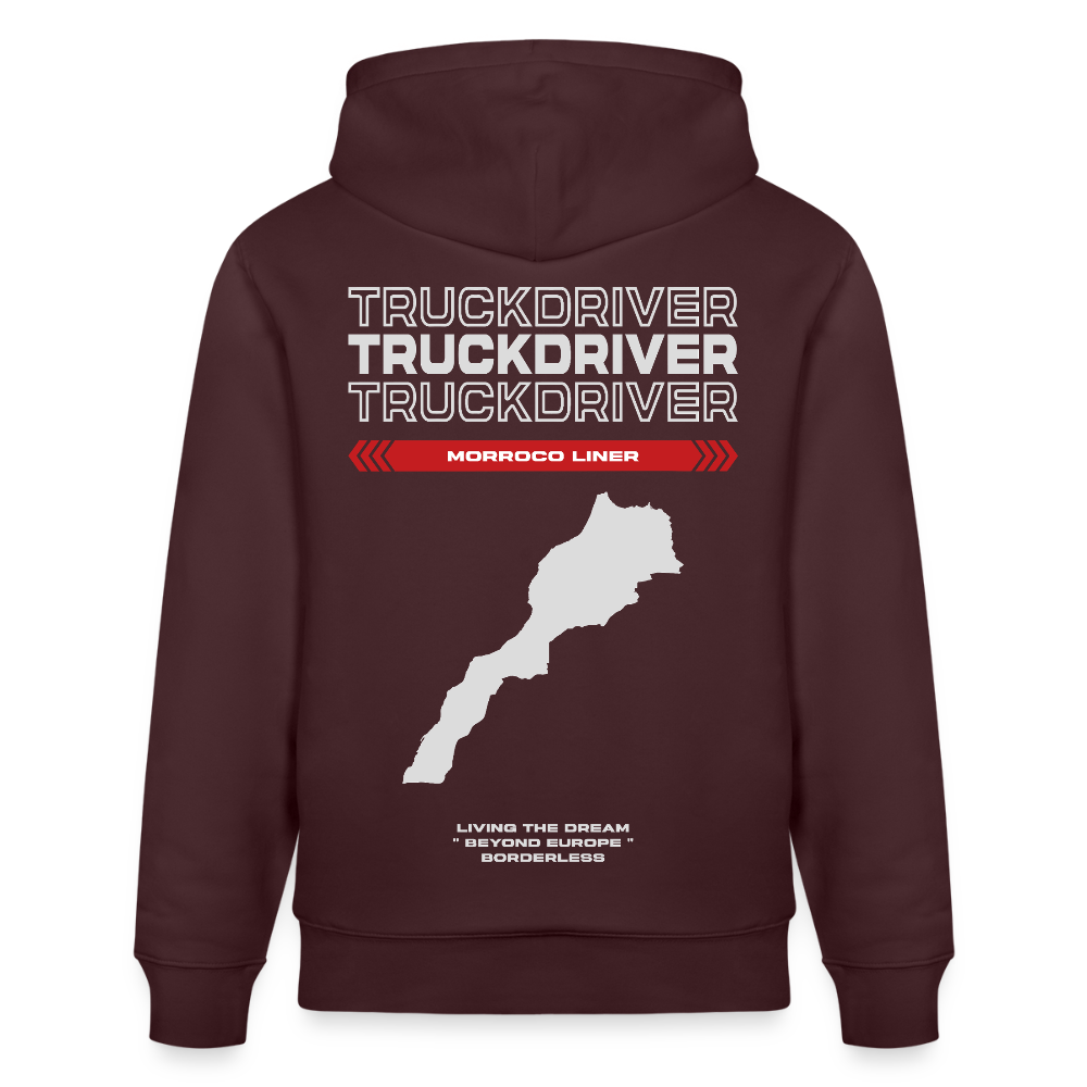 MORROCO Liner - Hoodie - maroon