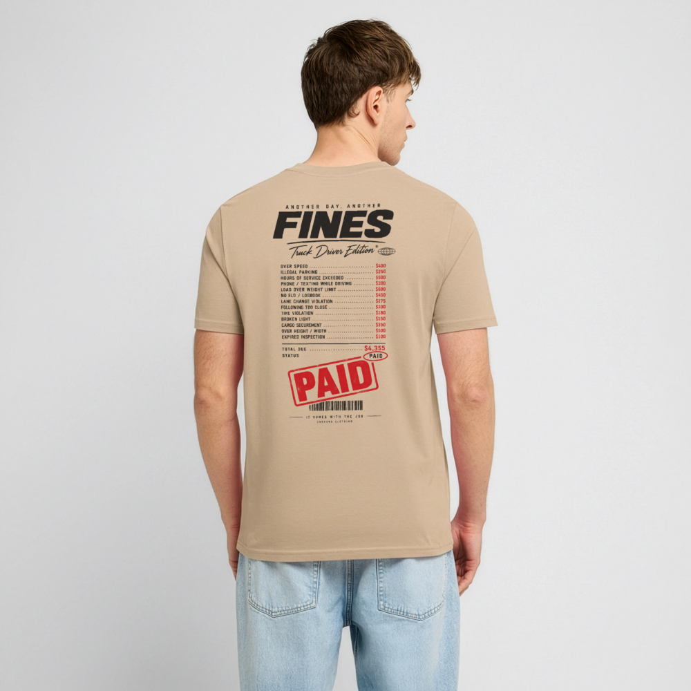 FINES COLLECTOR - T-Shirt - caramel 