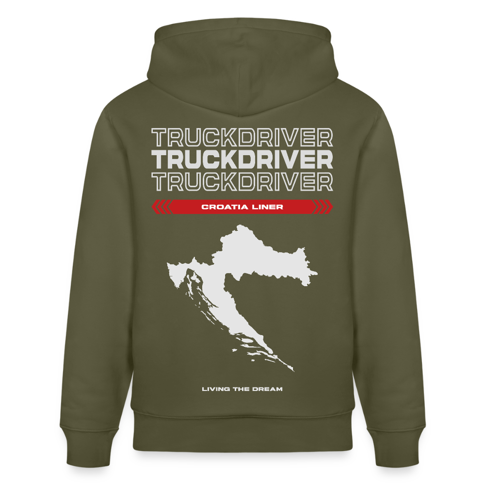 CROATIA Liner - Hoodie - khaki green