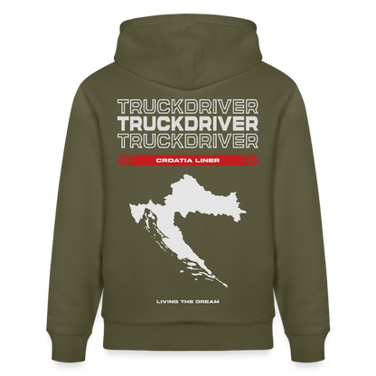 CROATIA Liner - Hoodie - khaki green