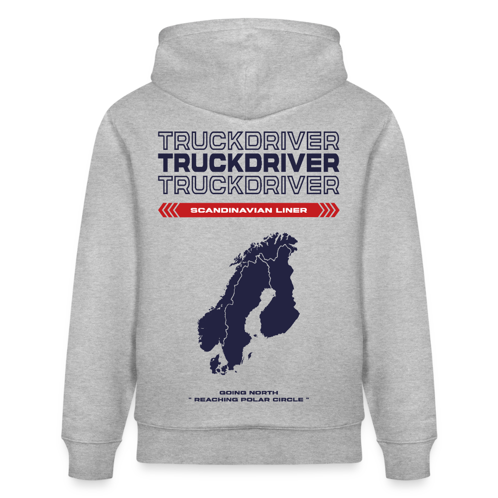 SCANDINAVIAN Liner - Hoodie (more colors) - heather grey