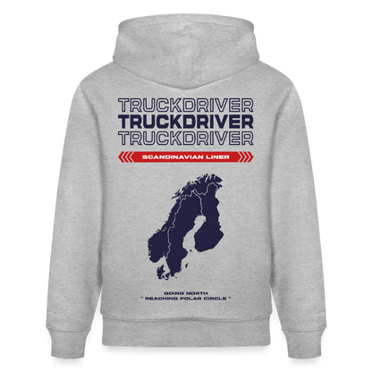 SCANDINAVIAN Liner - Hoodie (more colors) - heather grey
