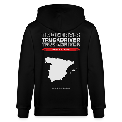 SPAIN Liner - Zipped Hoodie - black