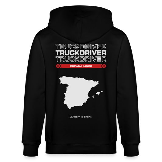 SPAIN Liner - Zipped Hoodie - black