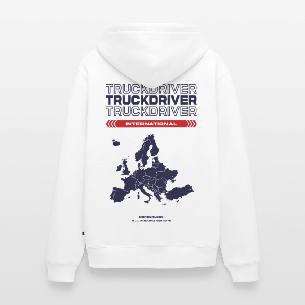 INTERNATIONAL Liner - Zipped Hoodie (White) - white